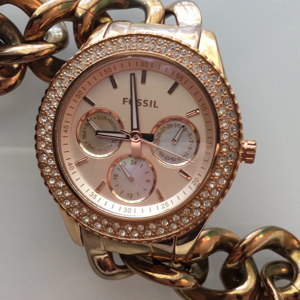 Fossil Rose Gold Watch